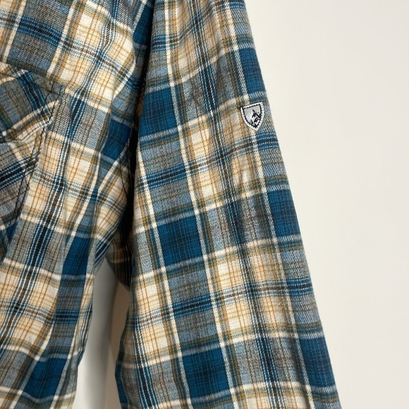 Kuhl | Men’s Plaid Flannel Button Down Shirt Size XXL - Picture 3 of 5